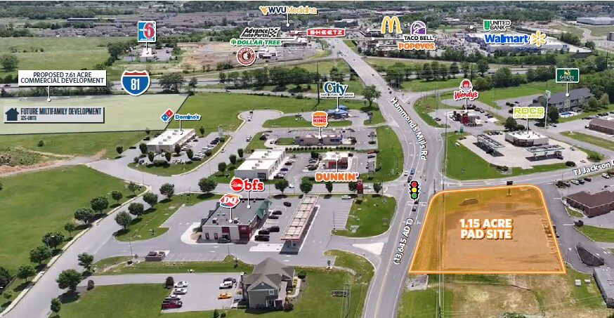 Primary Photo Of 1255 T J Jackson Drive, Hedgesville Land For Lease