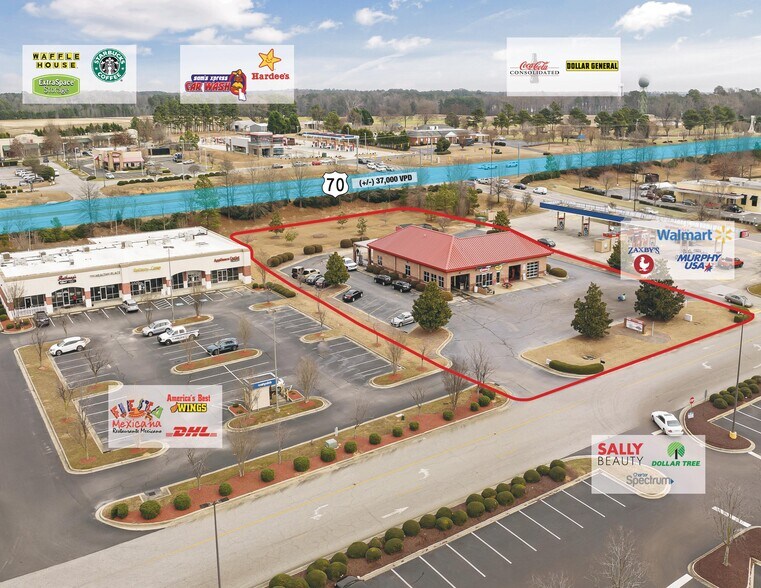 Primary Photo Of 12905 US 70 Business Hwy W, Clayton Carwash For Sale