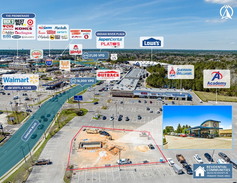 More Photos Of 3516 Sangani Blvd, Diberville Fast Food For Sale