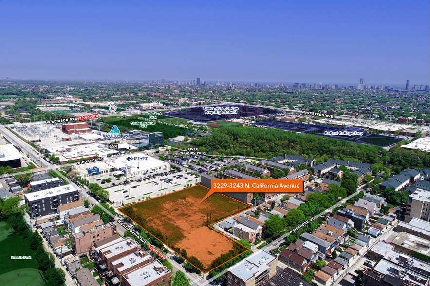 Primary Photo Of 3229-3243 N California Ave, Chicago Land For Sale