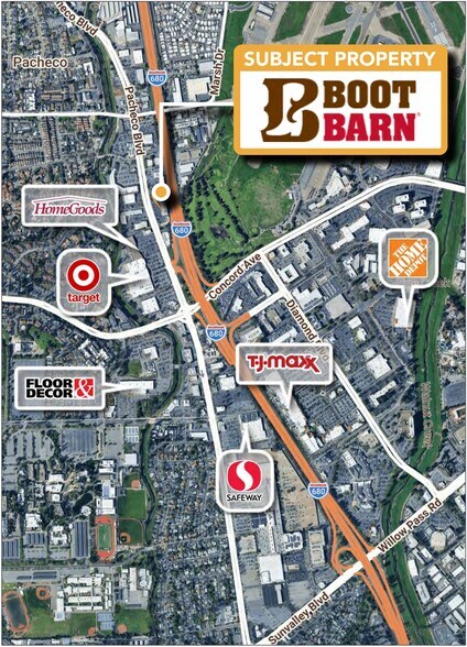 More Photos Of 545 Contra Costa Blvd, Pleasant Hill General Retail For Sale