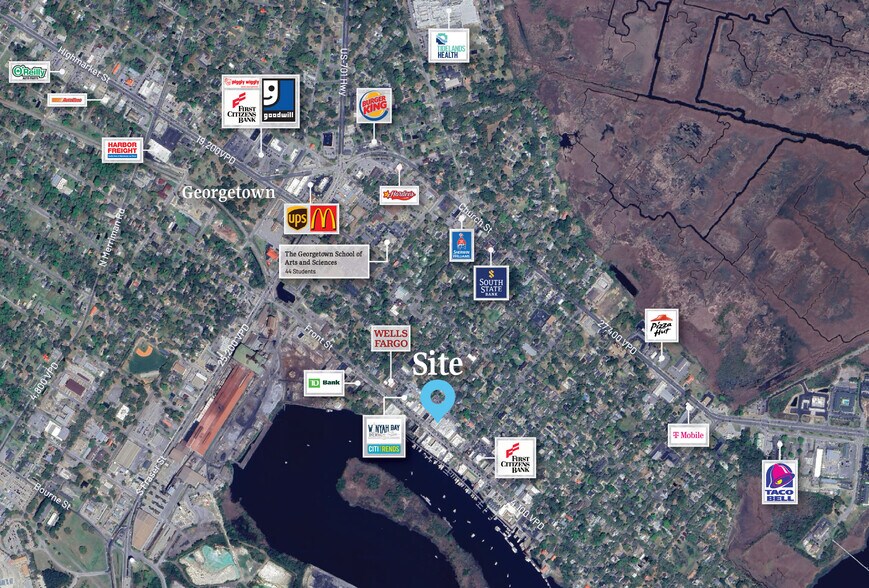 More Photos Of 822-830 Front St, Georgetown General Retail For Sale