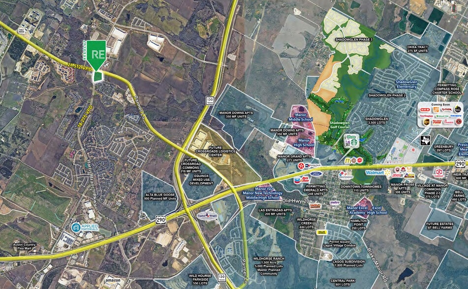 More Photos Of Sec of E Parmer Ln & Harris Branch, Manor Land For Sale