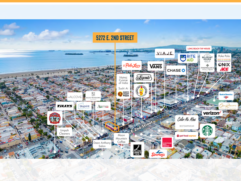 More Photos Of 5258-5272 E 2nd St, Long Beach Restaurant For Lease