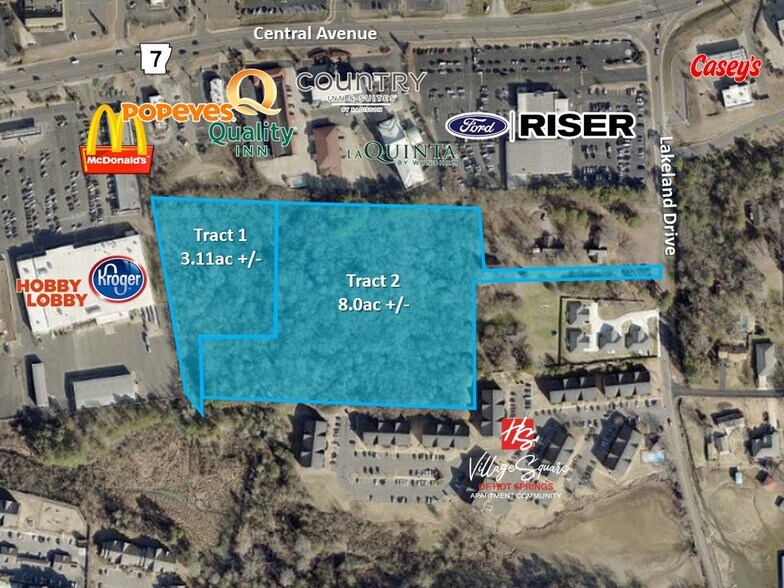 Primary Photo Of Lakeland Dr, Hot Springs National Park Land For Sale