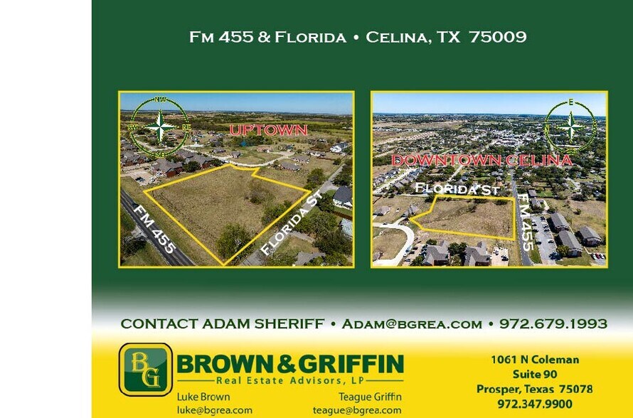 More Photos Of FM 455 @ N Florida Drive (CR 57), Celina Land For Sale