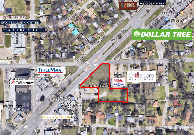 Primary Photo Of 5059 River Oaks Blvd, River Oaks Land For Sale