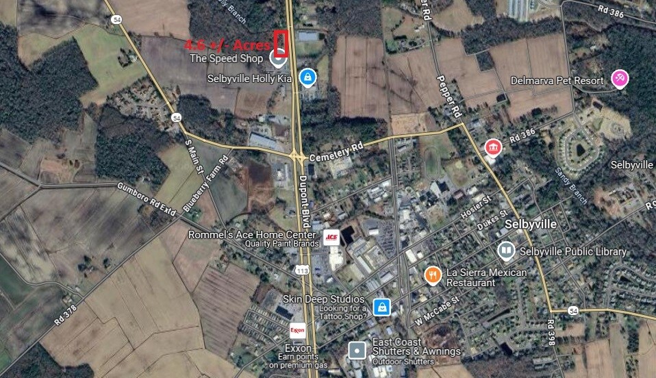 More Photos Of 36992 Dupont Blvd, Selbyville Land For Sale