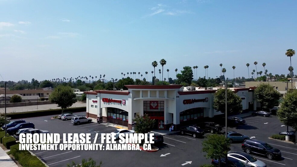 Primary Photo Of 808-816 E Main St, Alhambra General Retail For Sale