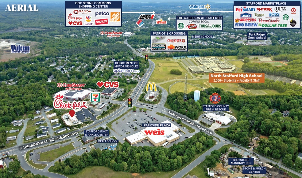 Primary Photo Of 930 Garrisonville rd, Stafford General Retail For Sale