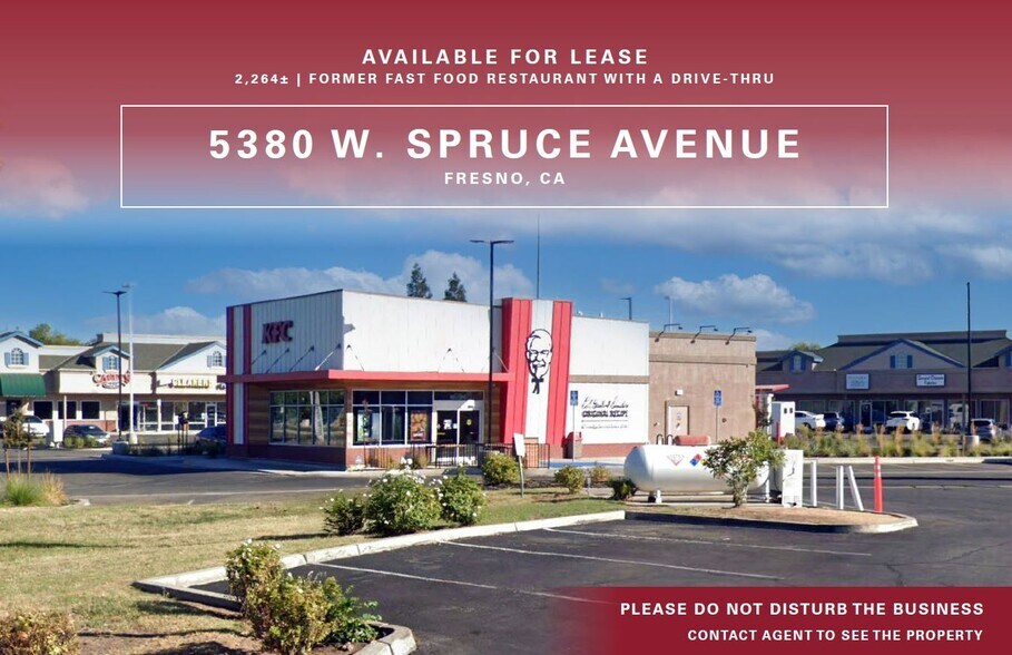 Primary Photo Of 5380 W Spruce Ave, Fresno General Retail For Lease