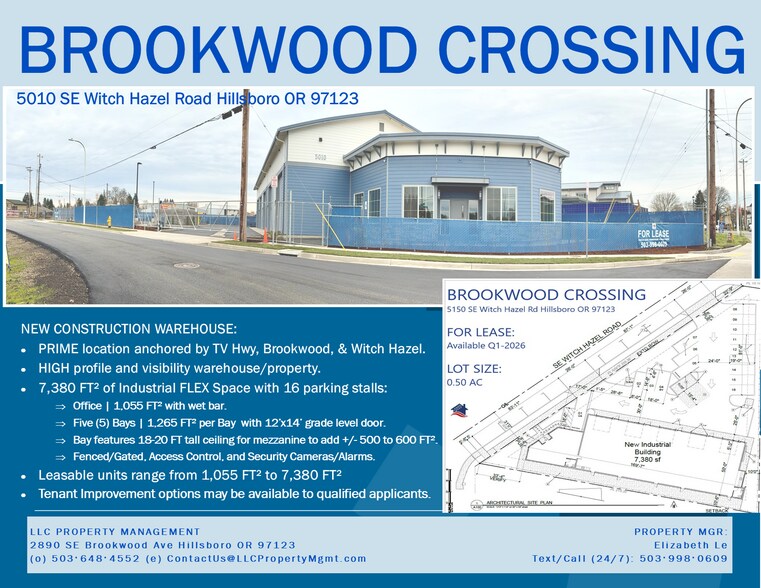 More Photos Of 5010 SE Witch Hazel Rd, Hillsboro Industrial For Lease