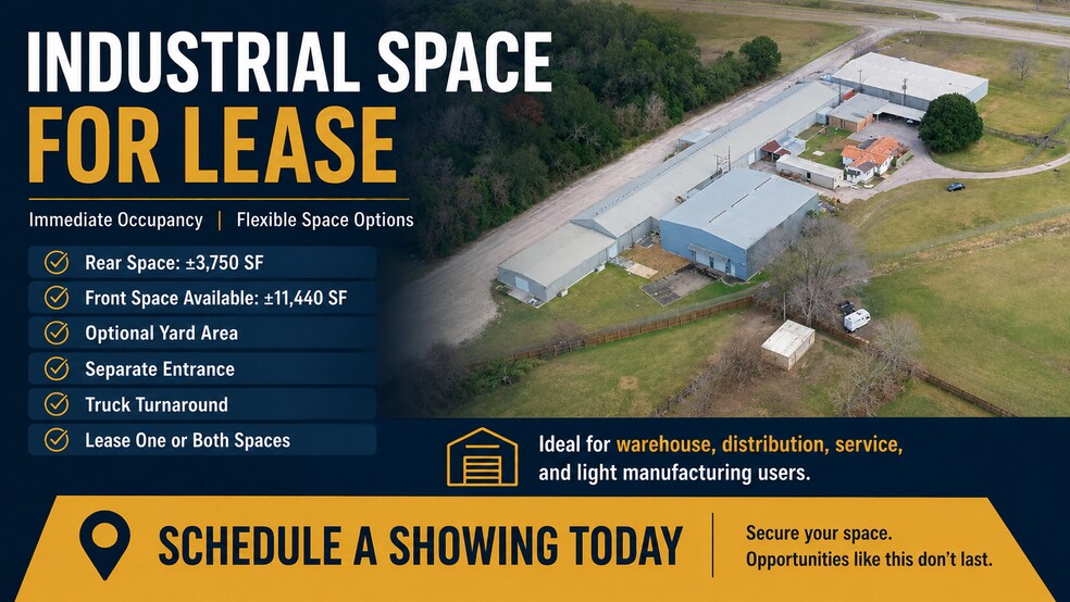 More Photos Of 13025 Fadeway ln, Houston Industrial For Lease