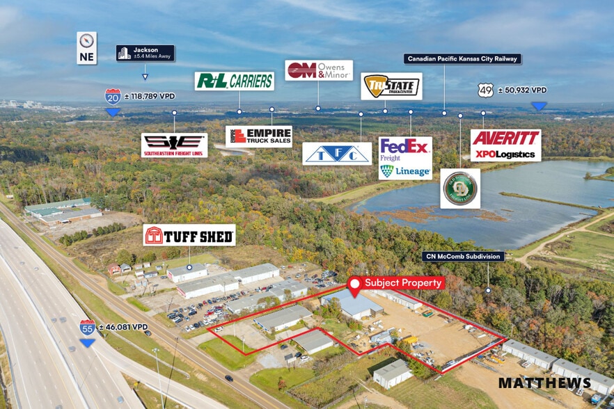 More Photos Of 3774 I 55 S, Jackson Industrial For Sale