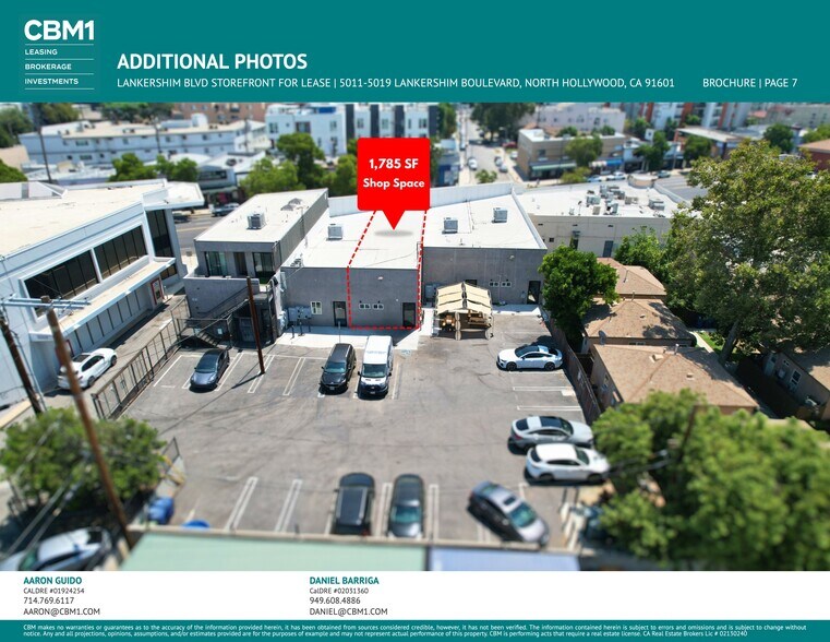 More Photos Of 5011-5019 Lankershim Blvd, North Hollywood Storefront Retail Residential For Lease