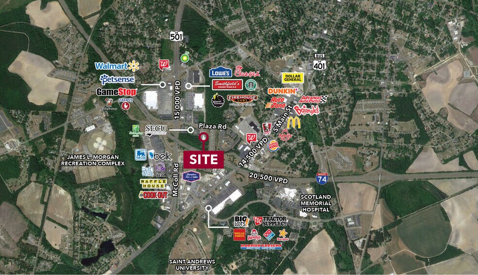 More Photos Of 321 Plaza Rd, Laurinburg Land For Sale