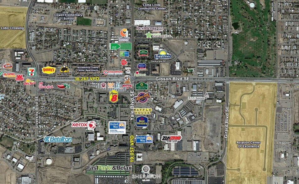 More Photos Of Gibson Blvd & Yale Blvd, Albuquerque Land For Lease