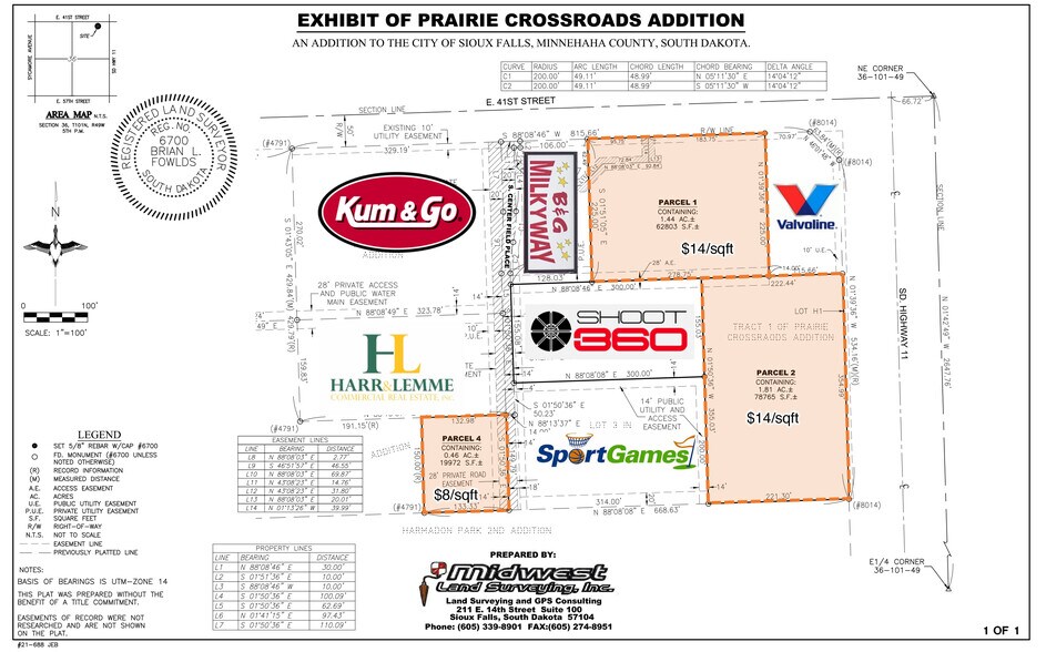 More Photos Of 5801 E 41st St, Sioux Falls Land For Sale