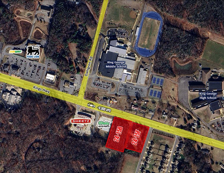 Primary Photo Of 10051 Arnolds Corner Ct, King George Land For Lease