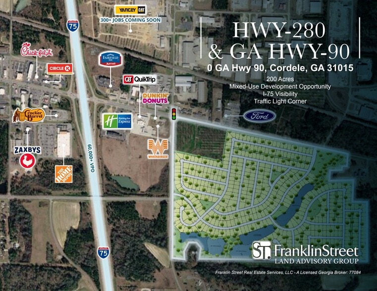 Primary Photo Of US Hwy 280 & GA Hwy 90, Cordele Land For Sale