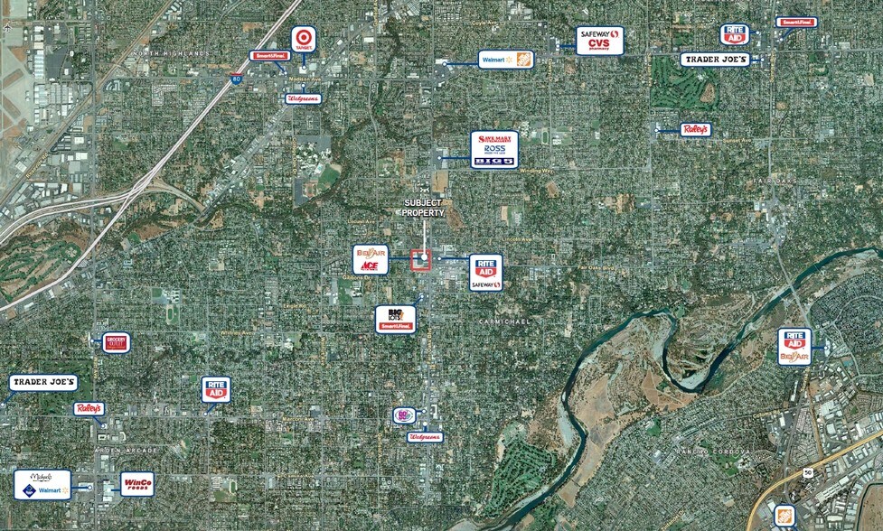 More Photos Of 4005 Manzanita Ave, Carmichael General Retail For Lease