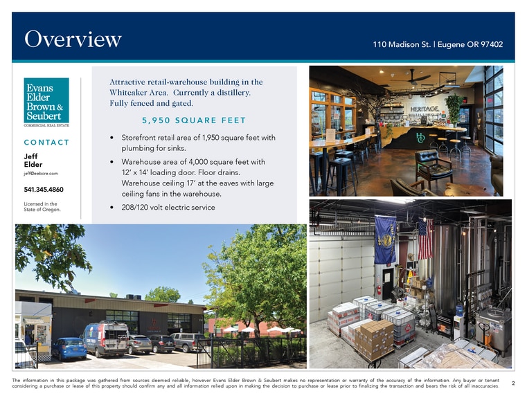 More Photos Of 110 Madison St, Eugene Warehouse For Lease