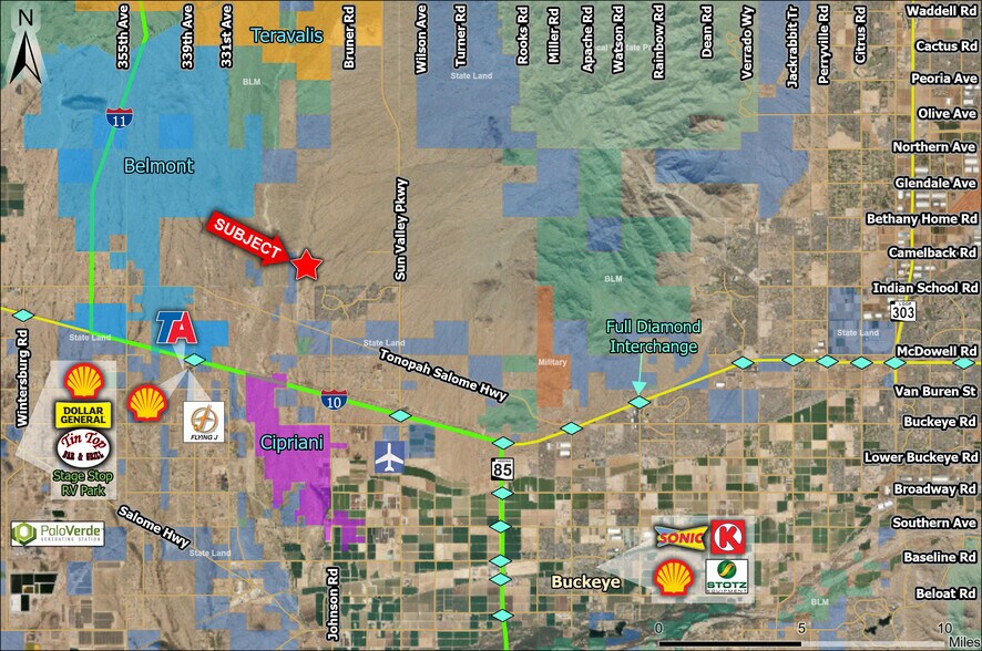 More Photos Of 4201 313th Avenue, Buckeye Land For Sale