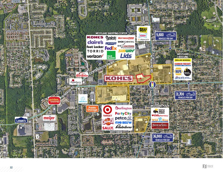 More Photos Of 35000 W Warren Rd, Westland Department Store For Sale