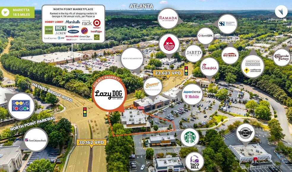 More Photos Of 10800 Haynes Bridge Rd, Alpharetta Restaurant For Sale