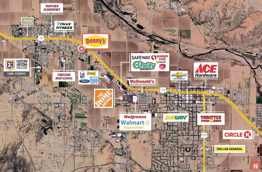More Photos Of 2875 W US Highway 70, Thatcher Restaurant For Sale