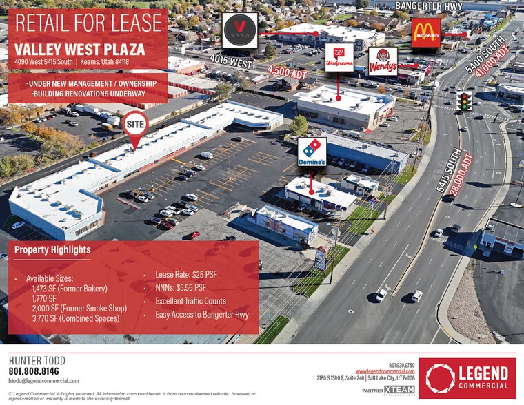 Primary Photo Of 4090 W 5415 S, Salt Lake City Storefront For Lease