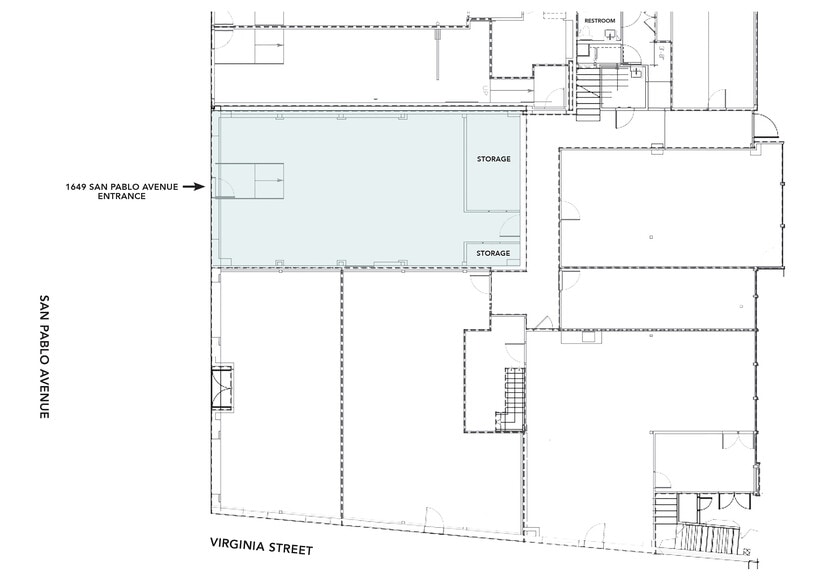 More Photos Of 1649 San Pablo Ave, Berkeley Storefront Retail Office For Lease