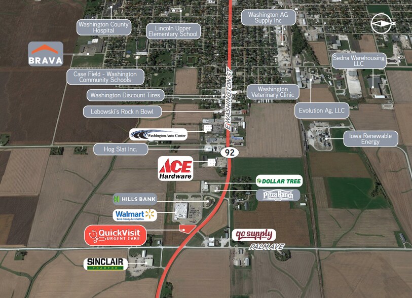 More Photos Of 2489 Highway 92, Washington Medical For Sale