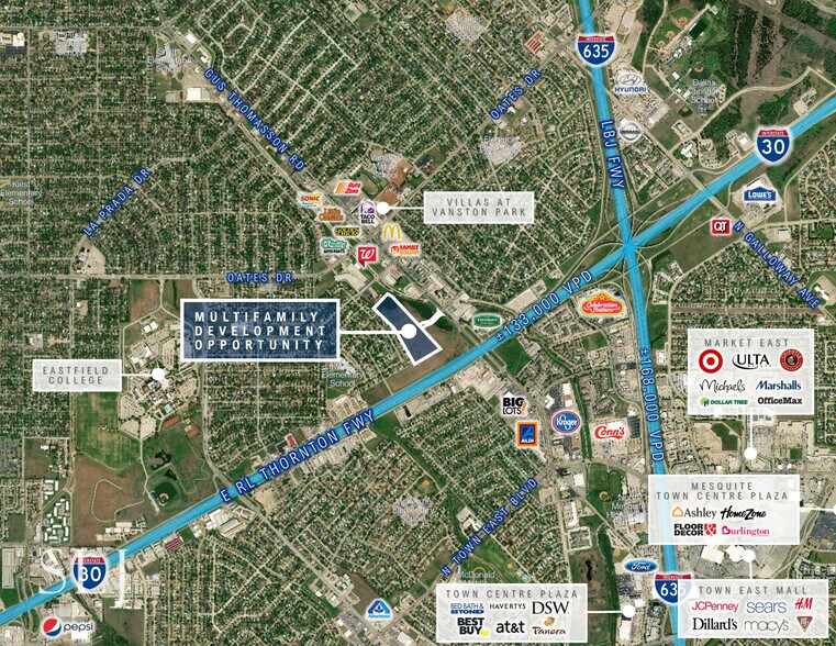 More Photos Of 2749 Interstate 30, Mesquite Land For Sale