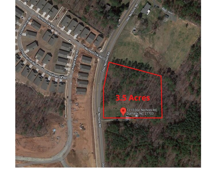 More Photos Of 1213 Doc Nichols Rd, Durham Land For Sale