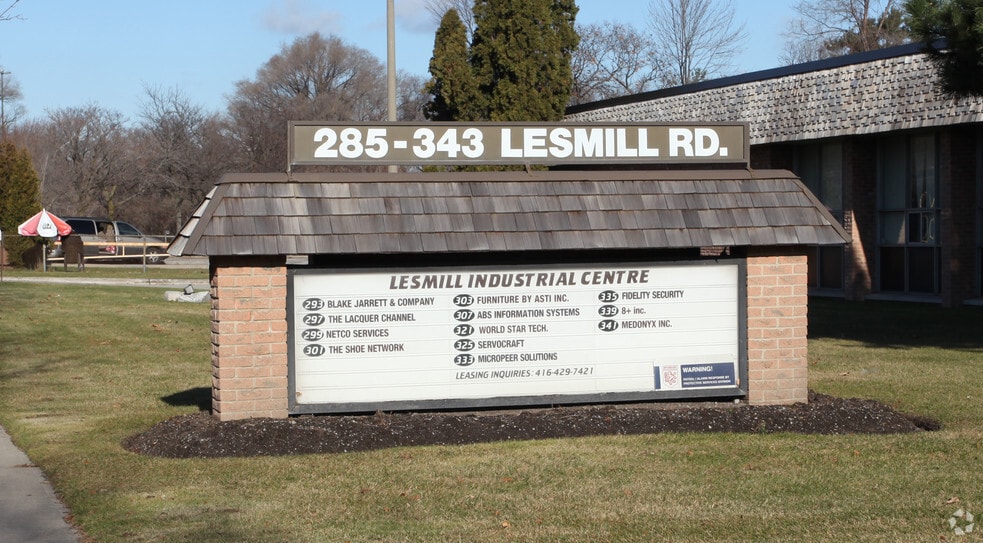 More Photos Of 321-343 Lesmill Rd, Toronto Light Distribution For Lease