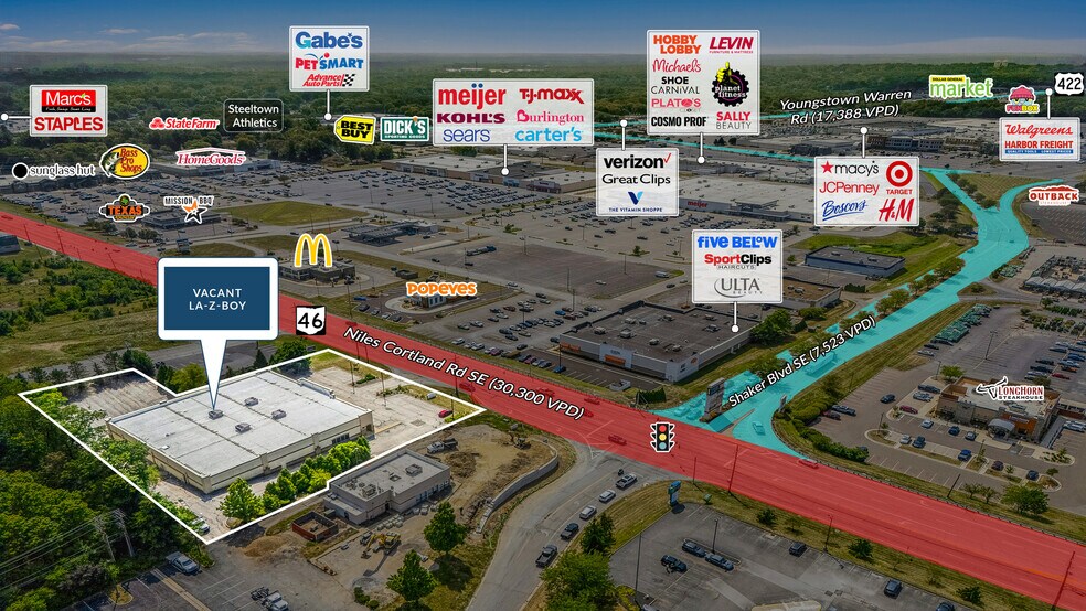 More Photos Of 2075 Niles Cortland Rd, Warren Freestanding For Sale