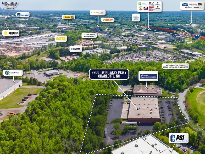 More Photos Of 9800 Twin Lakes Pkwy, Charlotte Manufacturing For Lease