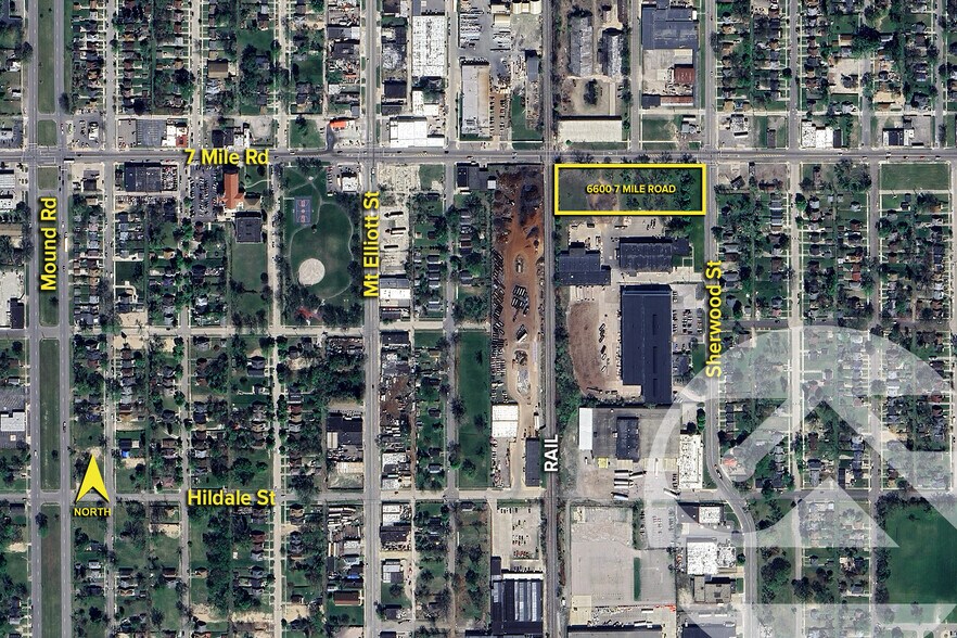 Primary Photo Of 6600 E 7 Mile E, Detroit Land For Sale