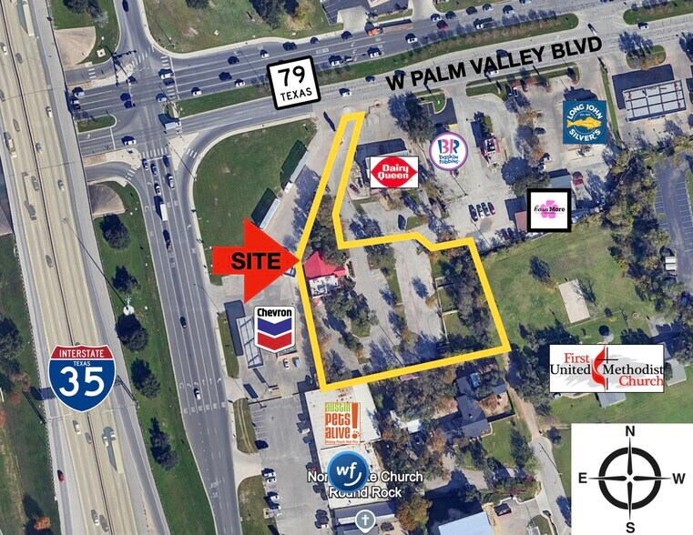 More Photos Of 351 Palm Valley Blvd, Round Rock Restaurant For Lease
