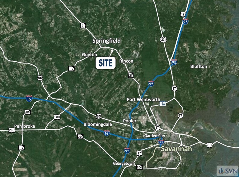 More Photos Of 1870 GA Highway 21 S, Springfield Land For Sale