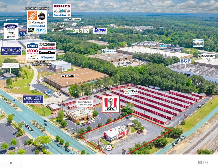 More Photos Of 1493 Mount Zion Rd, Morrow Fast Food For Sale