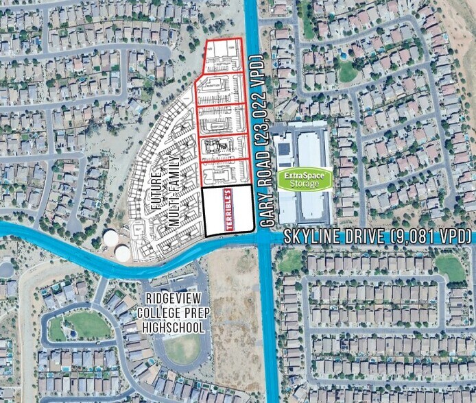 More Photos Of NWC of Skyline Dr & Gary Rd, San Tan Valley Land For Lease