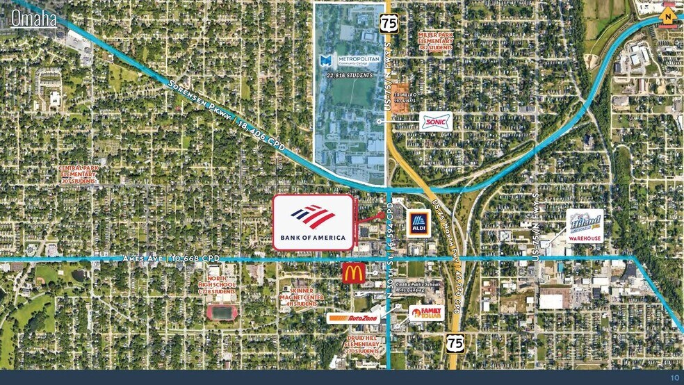 More Photos Of 4702 N 30th St, Omaha Bank For Sale