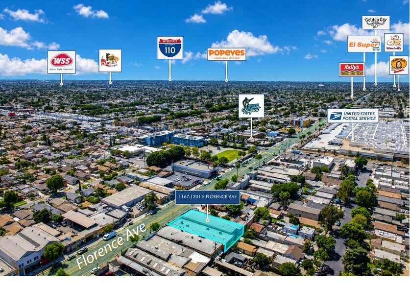 More Photos Of 1167-1201 E Florence Ave, Los Angeles Warehouse For Lease