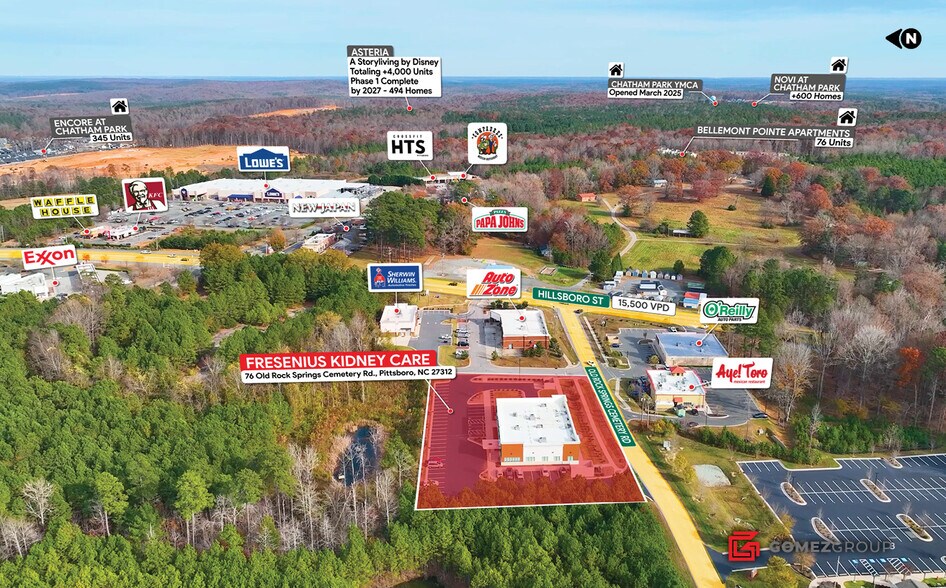 More Photos Of 76 Old Rock Spring Cem Rd, Pittsboro General Retail For Sale