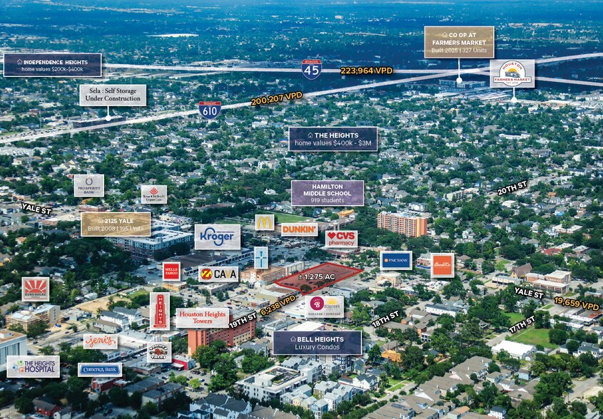 More Photos Of 1903 Yale St, Houston Land For Sale