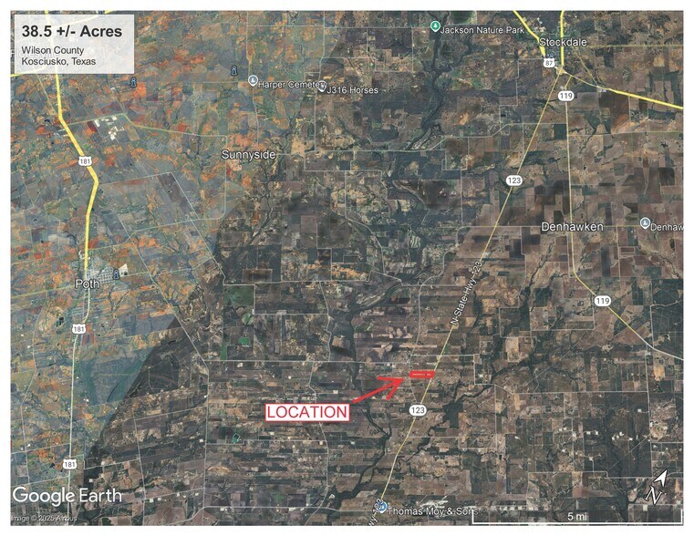More Photos Of 223 County Road 236, Stockdale Land For Sale