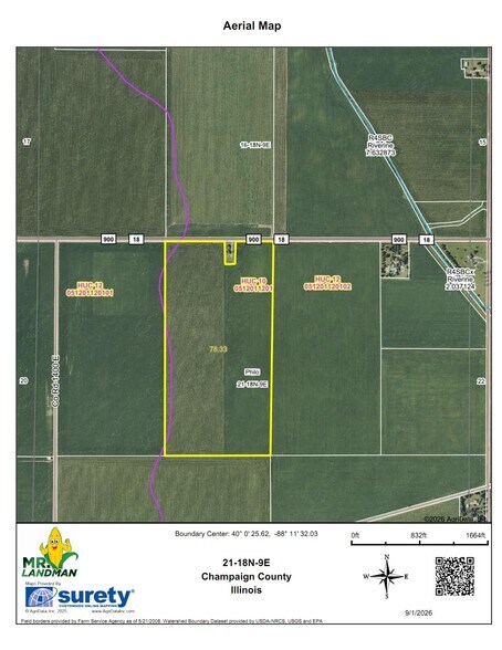 More Photos Of 1461 County Road 900 N, Tolono Land For Sale