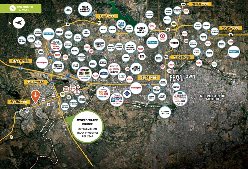 More Photos Of 14407 Mines Rd, Laredo Truck Stop For Sale